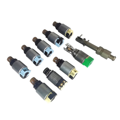 Kit solenoide cambio automatico a 8 velocità, 10 pezzi, 8HP75 8HP50 per BMW, Dodge, Jeep, Alfa Romeo