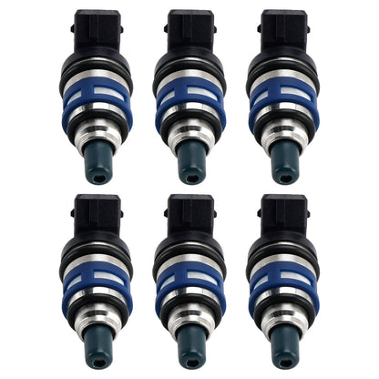 Iniettore carburante Nissan 300ZX Z32 3.0L TURBO V6 6 pezzi 1989-1996 16600-40P07