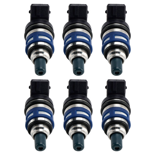 Iniettore carburante Nissan 300ZX Z32 3.0L TURBO V6 6 pezzi 1989-1996 16600-40P07