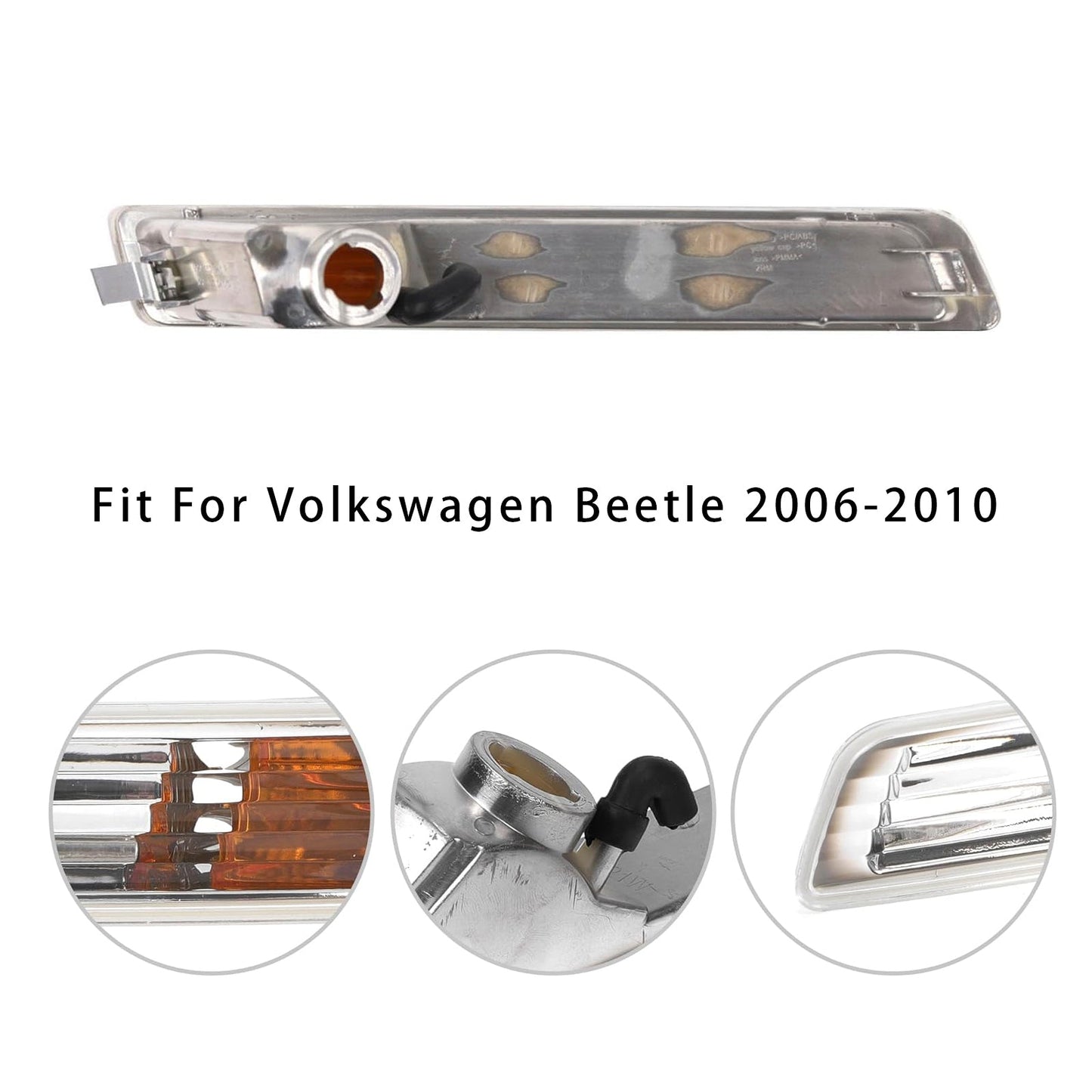 Volkswagen Maggiolino 2006-2010, 1 pezzo, luce di direzione sinistra per paraurti anteriore, 1C0953041R