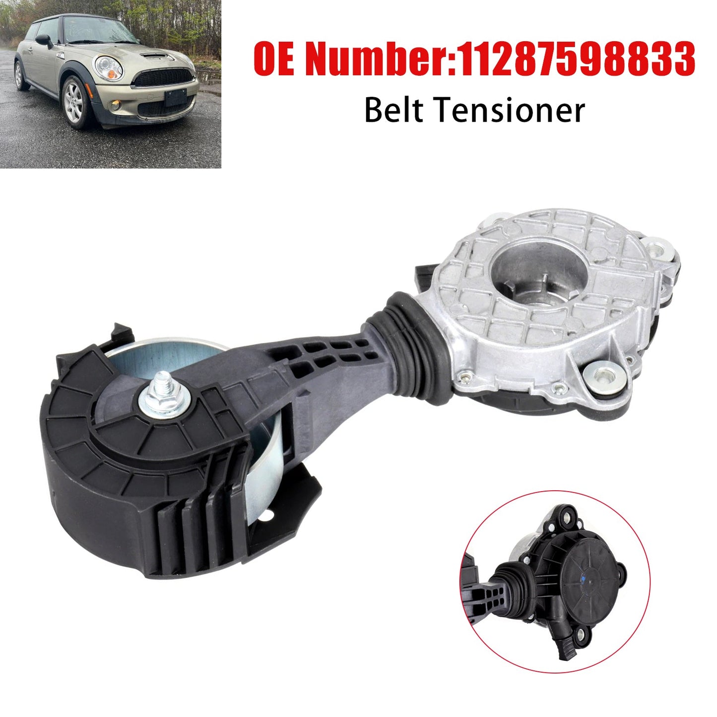 Tendicinghia 11287598833 per Mini Cooper Paceman Countryman 11-16