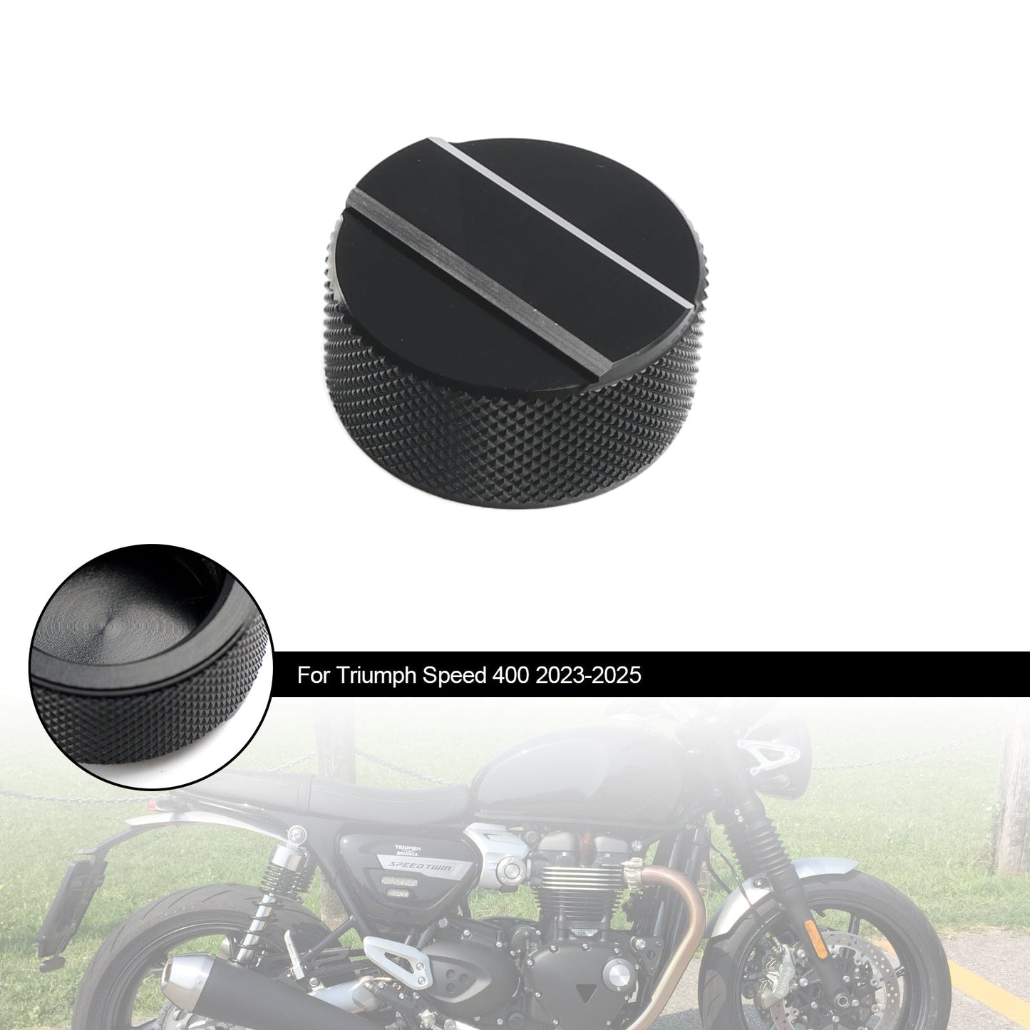 Coperchio del radiatore Triumph Speed 400 2023-2025, tappo del liquido di raffreddamento