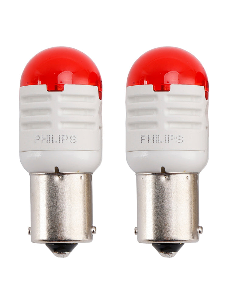 Luce auto LED rossa Ultinon Pro3000 P21W 11498 U30R per PHILIPS