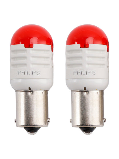 Luce auto LED rossa Ultinon Pro3000 P21W 11498 U30R per PHILIPS