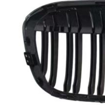 Griglia anteriore a doppio rene nera lucida per BMW X1 F48 F49 2016-2019