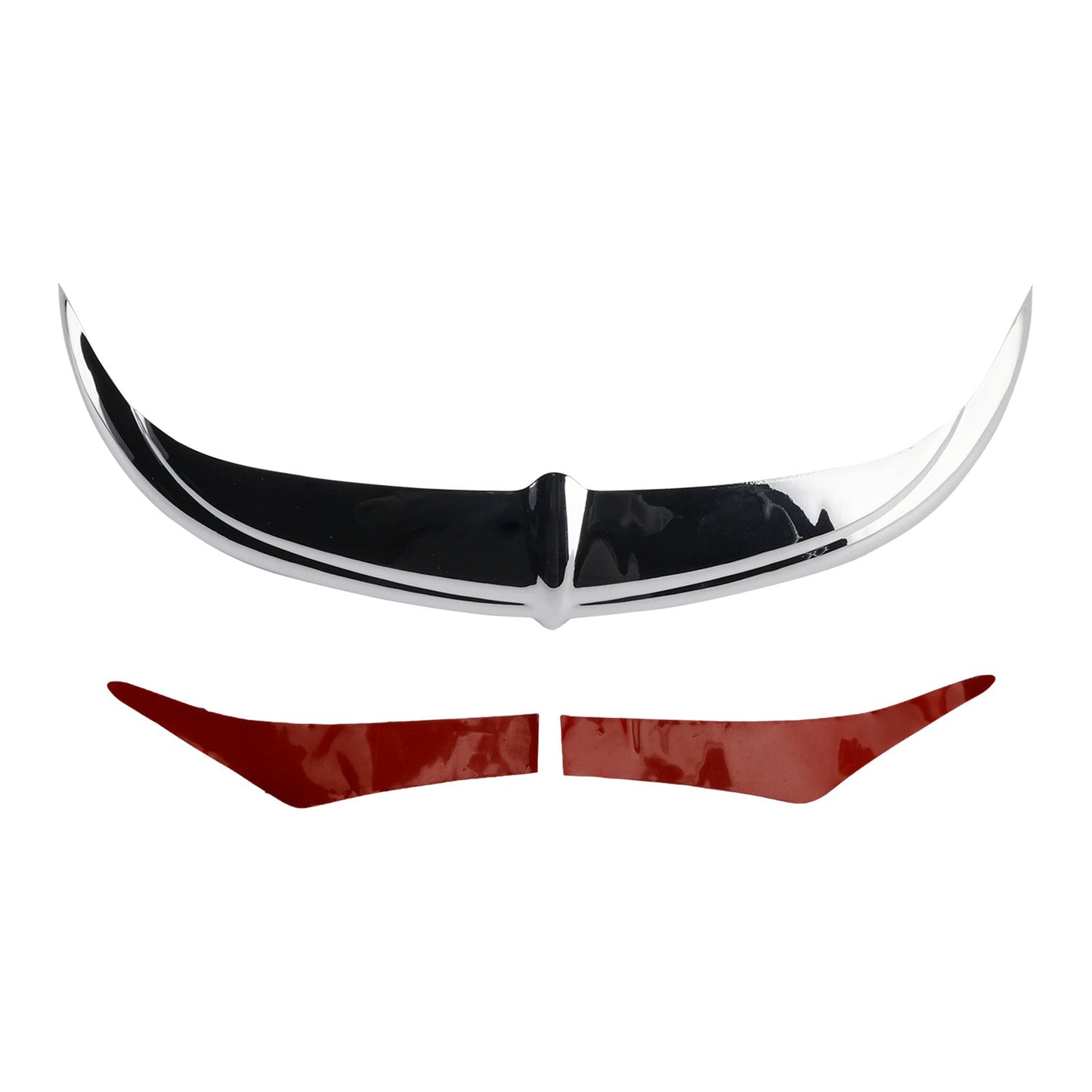 Decorazione decorativa Bat Brow Batwing per Electra Street Glide Trikes 96-13