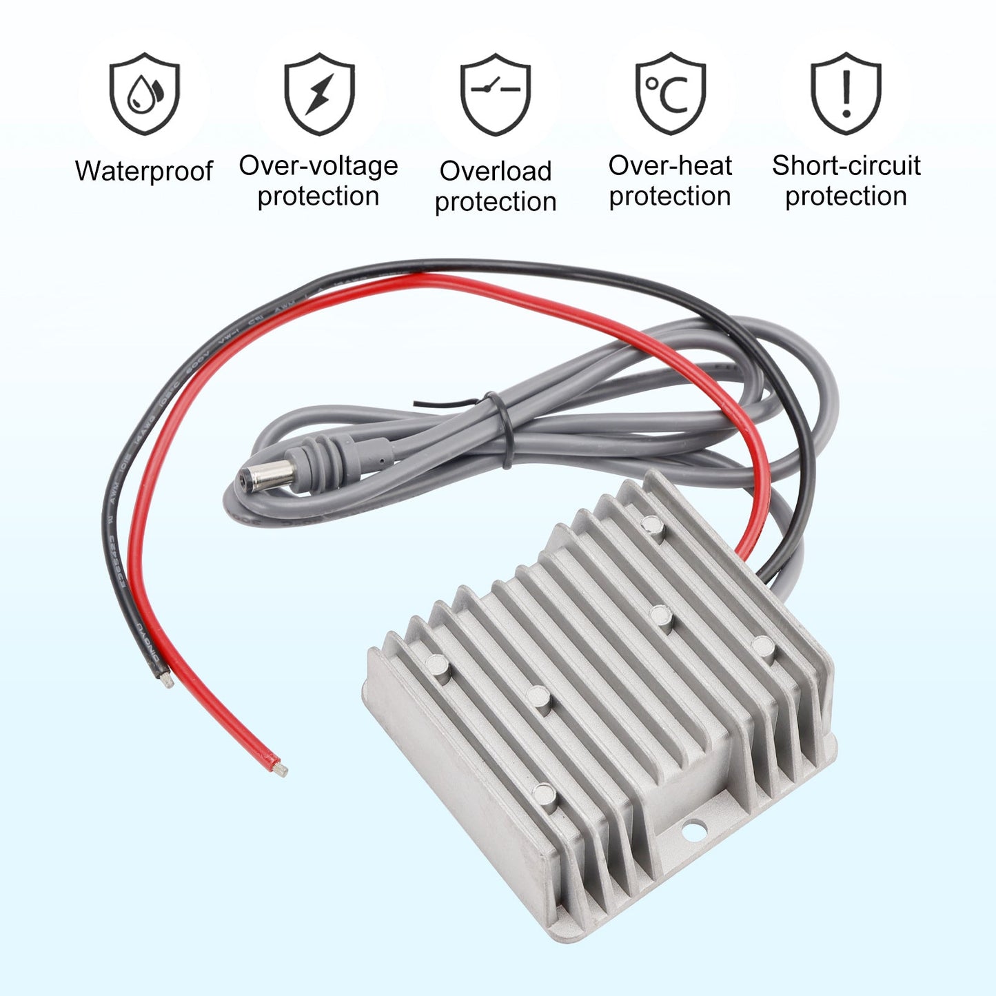 Mini adattatore 12V convertitore step-up CC 12V/24V a 57V 4,5A 256W Smart Boost