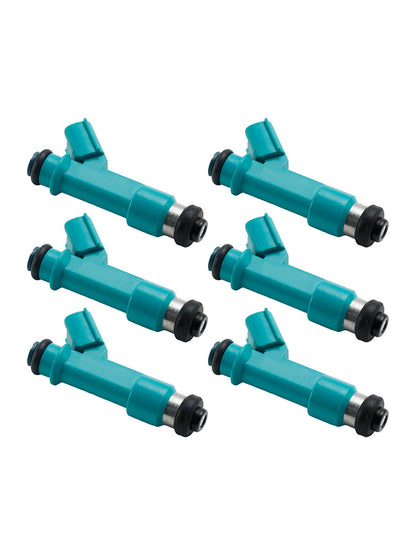 6 pezzi Iniettore carburante 23250-31060 Adatto per Toyota Tacoma 4Runner FJ Cruiser 23250-31010