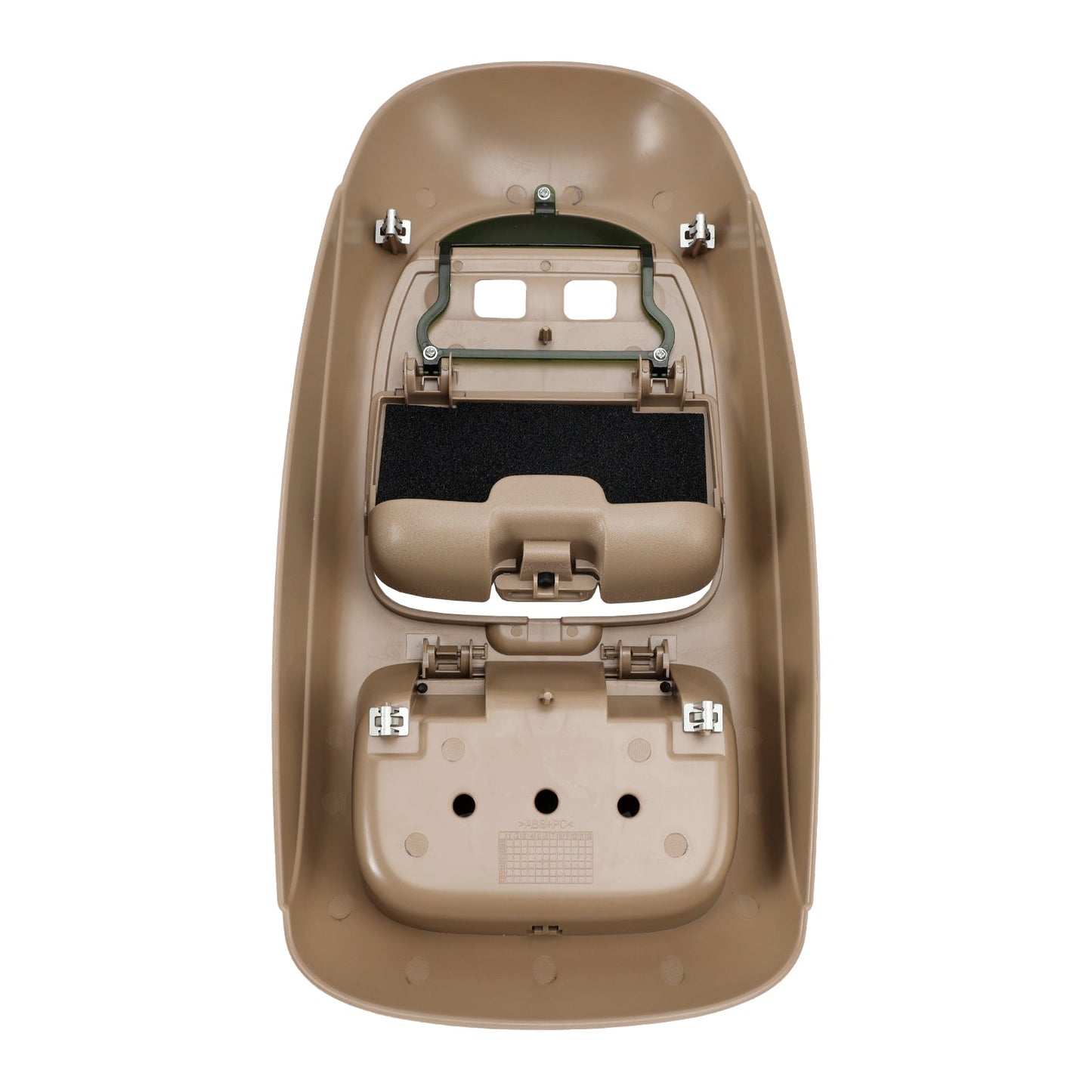 Gruppo console superiore Super Duty Ford F250 F-350 F-450 F-550 2002-2004 senza tettuccio apribile marrone chiaro