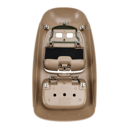 Gruppo console superiore Super Duty Ford F250 F-350 F-450 F-550 2002-2004 senza tettuccio apribile marrone chiaro
