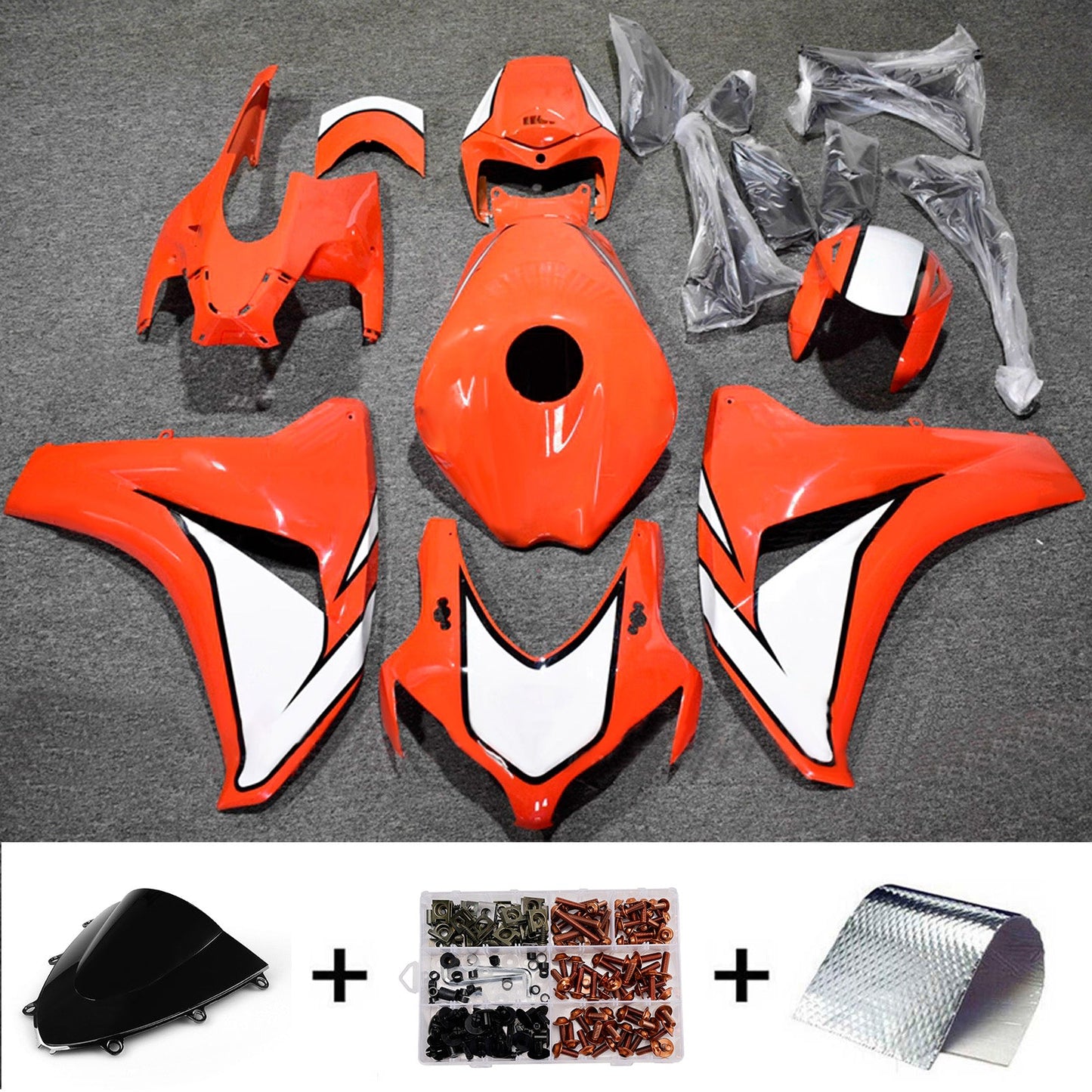 Kit di carene in plastica ABS stampate a iniezione per Honda CBR1000RR 2008-2011