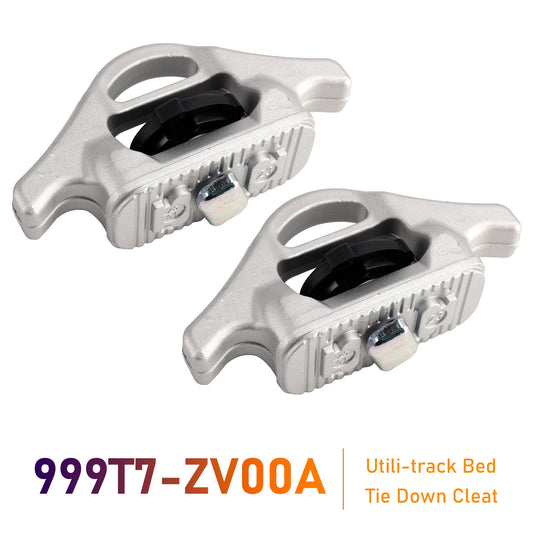 2 pezzi Utili-track gancio di fissaggio per cassone 999T7-ZV00A per Nissan Frontier 2005-2025