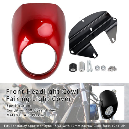 Copertura faro anteriore Sportster Dyna XL 883 1200 FX dal 1973 in poi