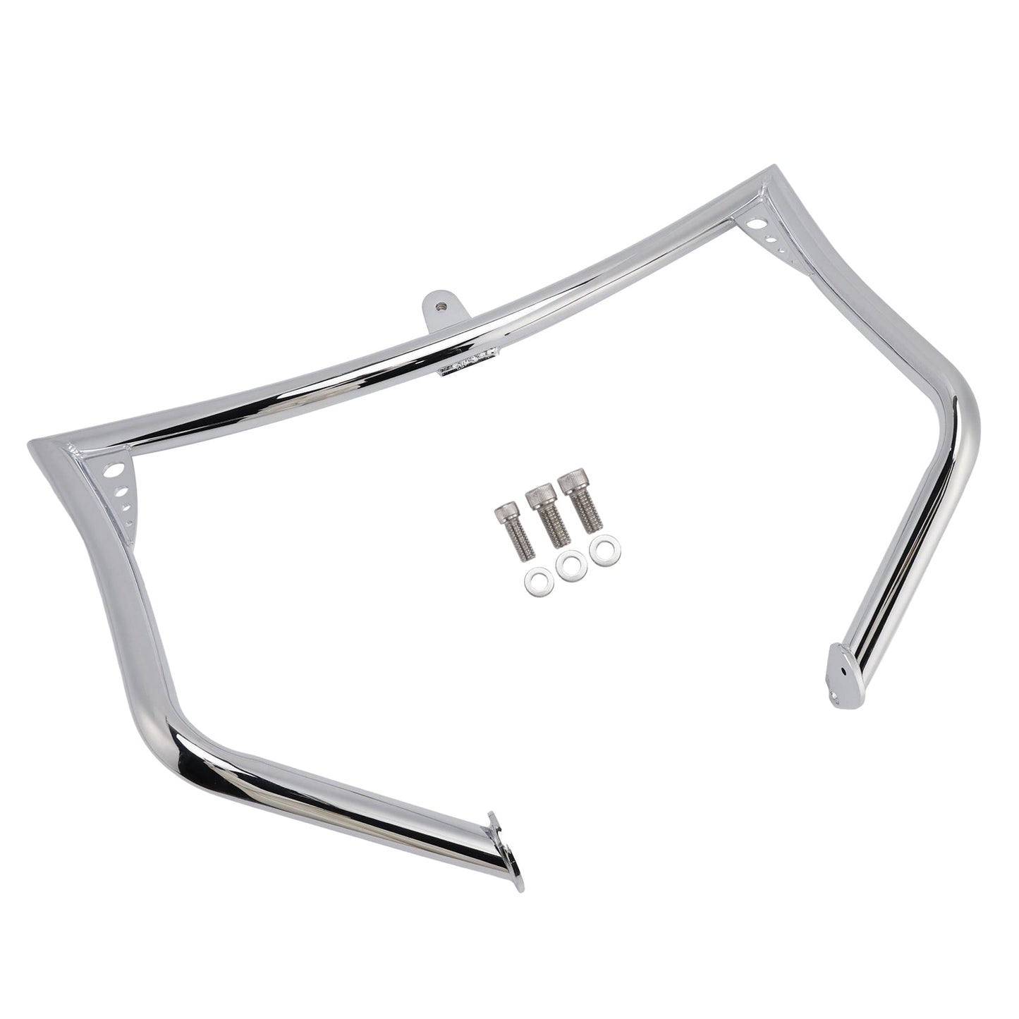 Protezione paraurti antiurto cromata per Touring Road King EFI FLHRI 1997-2006