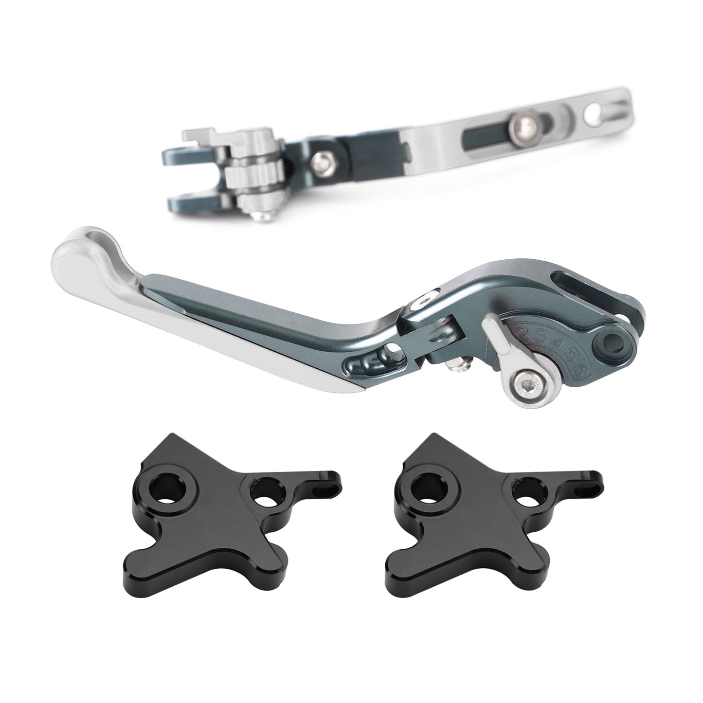 Leva freno frizione regolabile adatta per Piaggio MP3 300 16-18 MP3 350 18-19