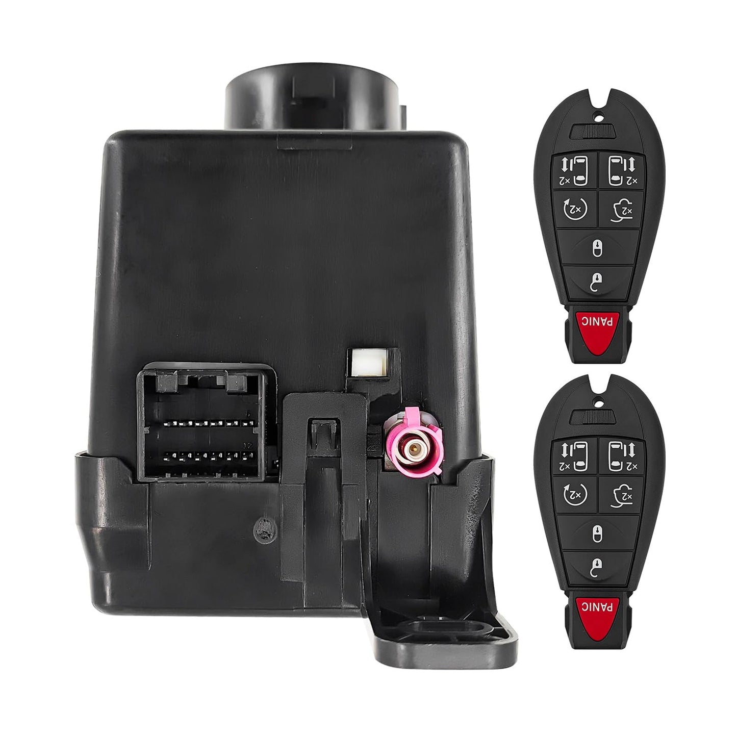 Modulo di accensione wireless per Chrysler 1 modelli 2008-2010, 17 varianti, con due chiavi 68210156AB 05026149AG