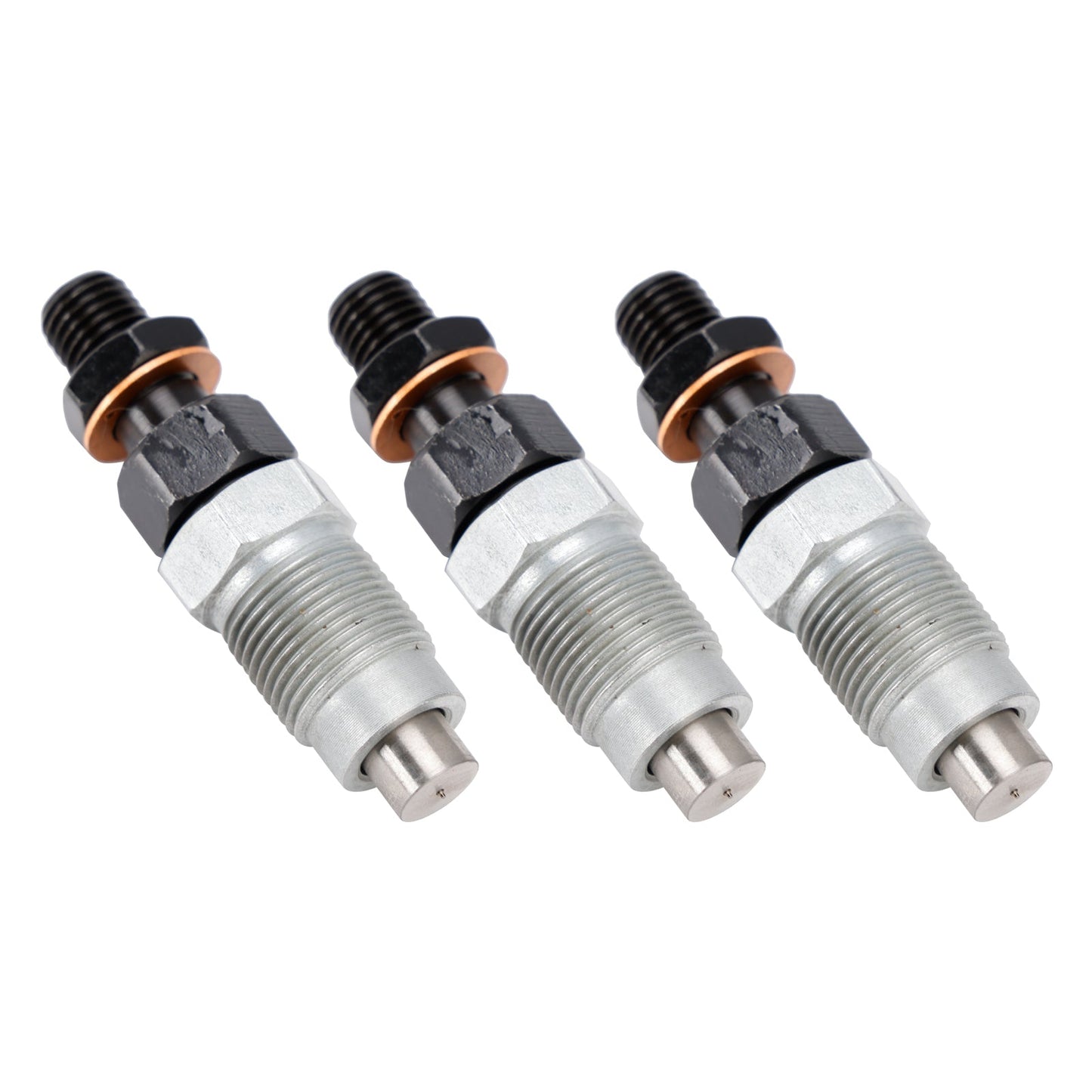 Iniettore di carburante 3 pezzi per trattori Kioti Daedong DK45 CK22 E6300-53004 E6300-53005