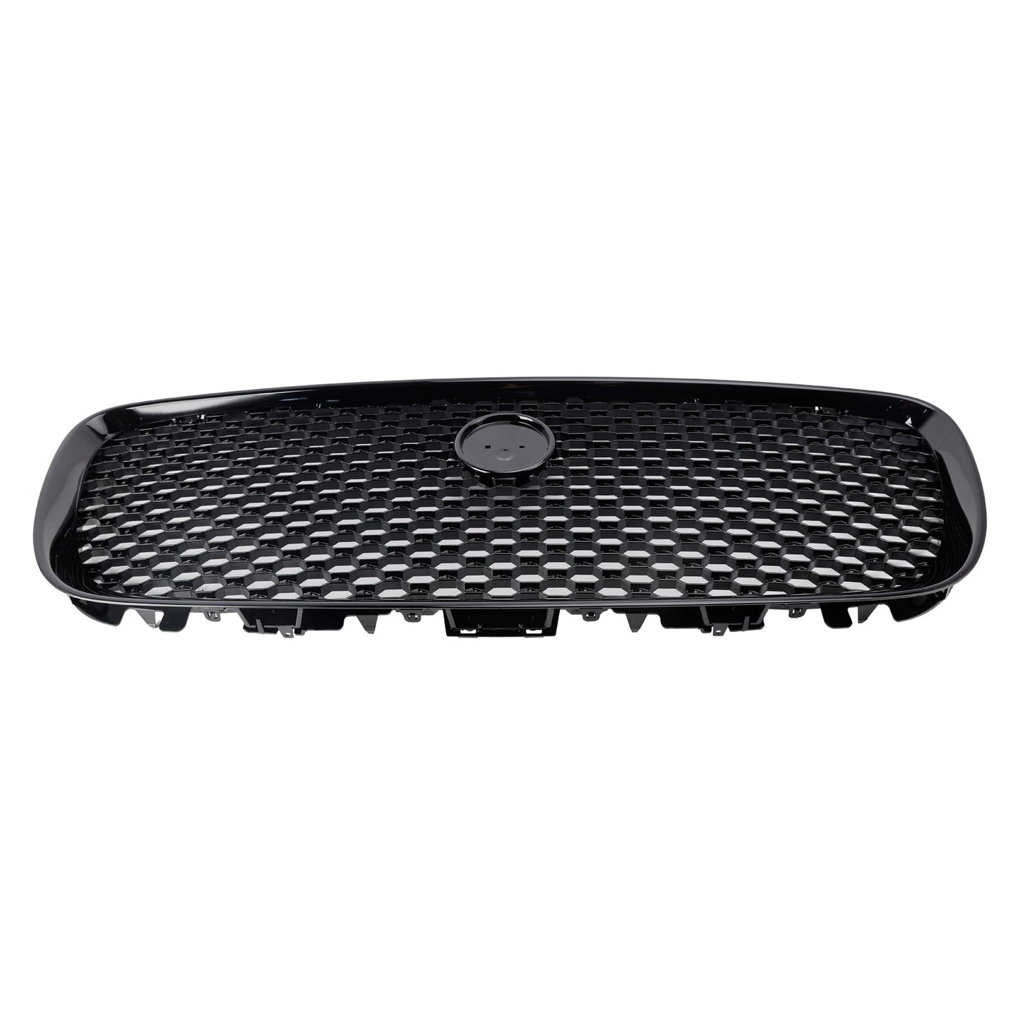 Per JAGUAR F-PACE X761 2016-2020 ABS Griglia paraurti anteriore nera lucida