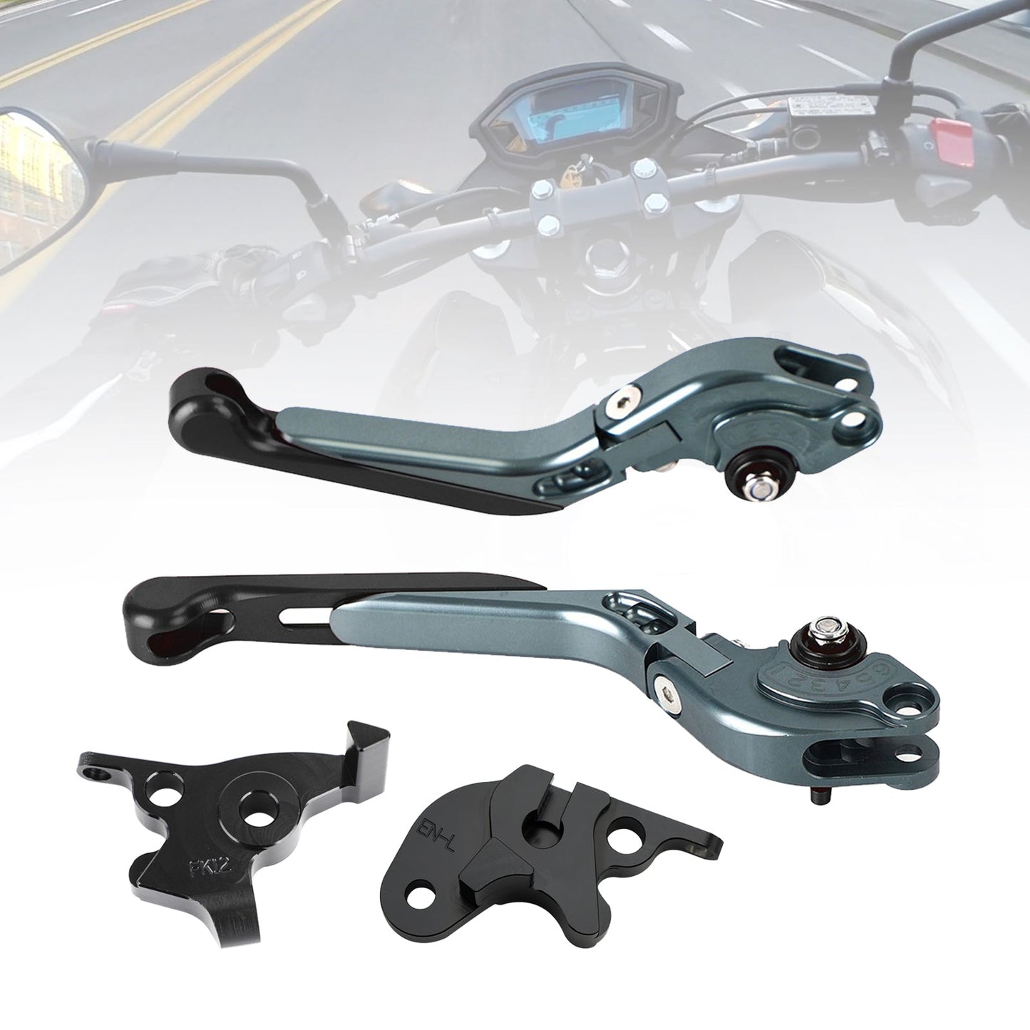 Leva freno frizione regolabile adatta per CFMOTO 250NK ABS 150NK 2019-2021