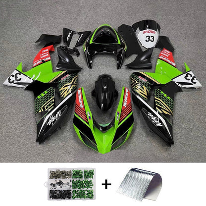 Kit carenatura iniezione in plastica ABS adatto per Kawasaki ZX10R 2006-2007