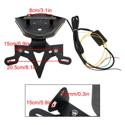 Supporto per targa in lega di alluminio per BMW S1000RR 2021-2024