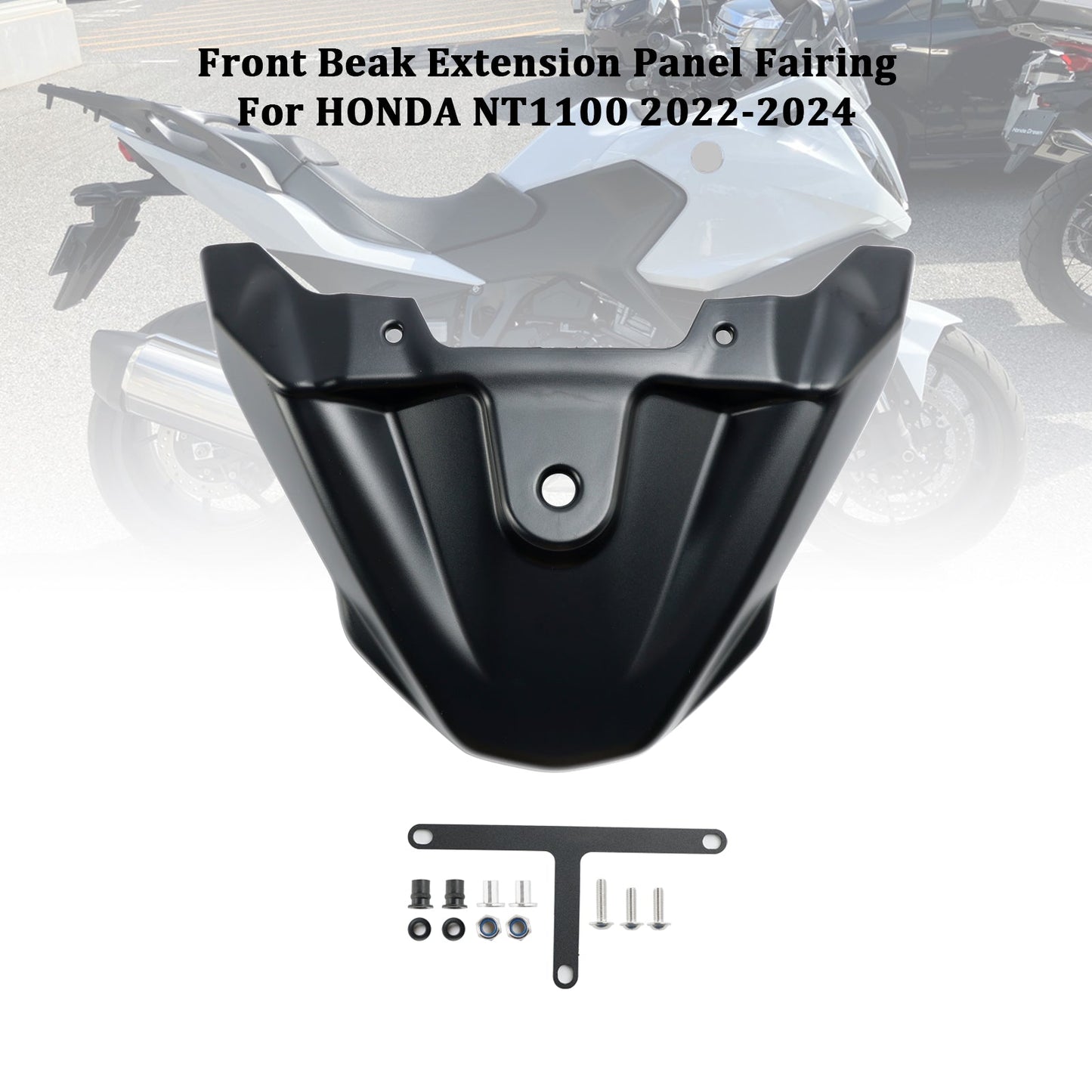 Estensione del becco anteriore HONDA NT1100 2022-2024, pannello del muso, carenatura