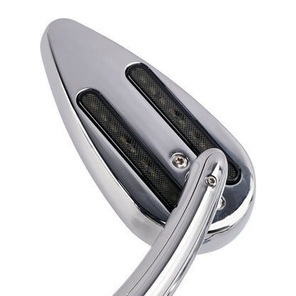 Specchietti retrovisori a LED personalizzati cromati per Electra Street Road Glide 1990-2021