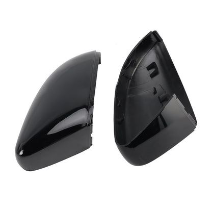 Calotte specchietti retrovisori laterali VW Polo MK5 2009-2017, alloggiamento nero