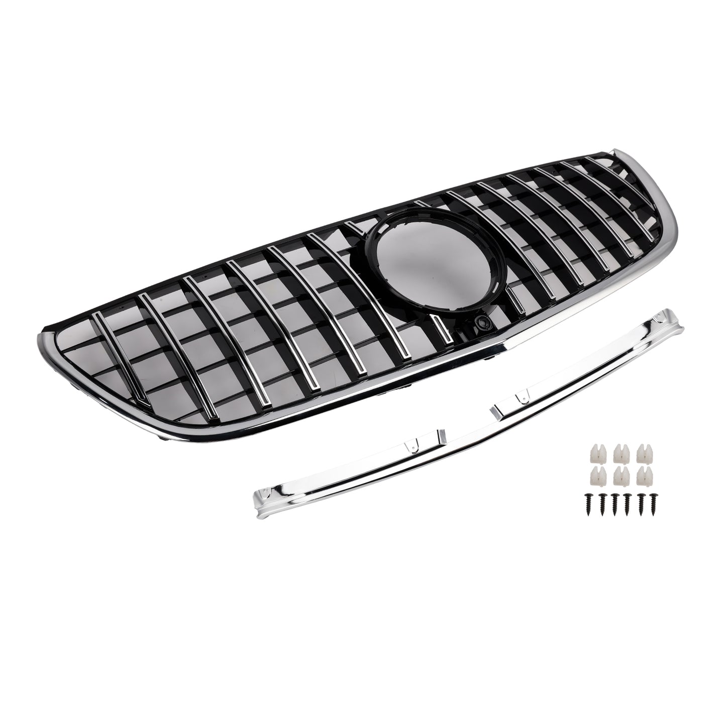 Per Mercedes Vito W447 2015-2019 Griglia paraurti anteriore cromata stile GT