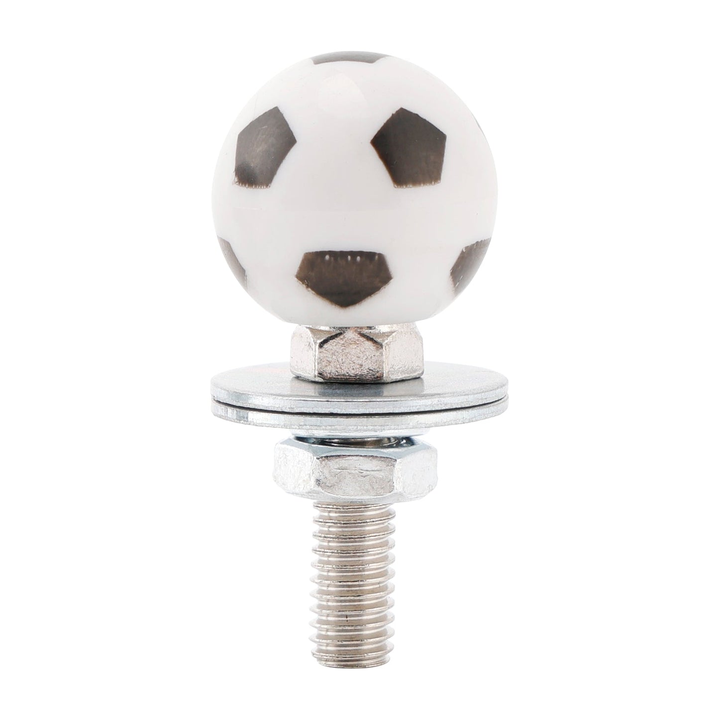 Viti per telaio targa da calcio con testa personalizzata in plastica M6, bulloni, ferramenta X4