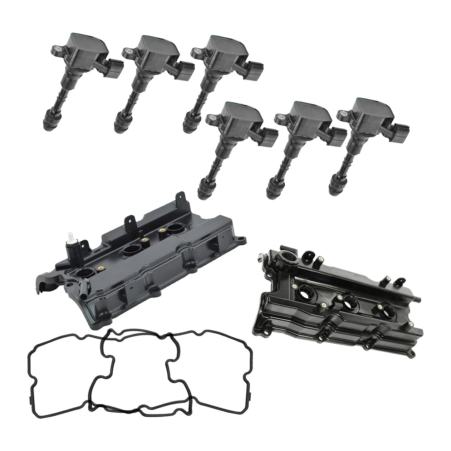 2004-2009 Nissan Quest Kit di accensione Kit di accensione Guarnizioni coperchi valvole motore + Bobina di accensione UF-349 132648J102