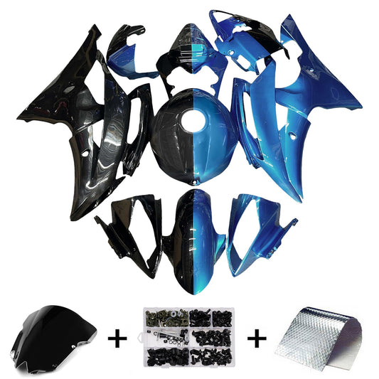 Kit carenatura iniezione plastica ABS per Yamaha YZFR6 YZF-R6 2008-2016