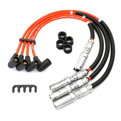 Kit cavi candela da 8 mm 063905431A per VW Beetle Bora Golf GTI Jetta 2.0L