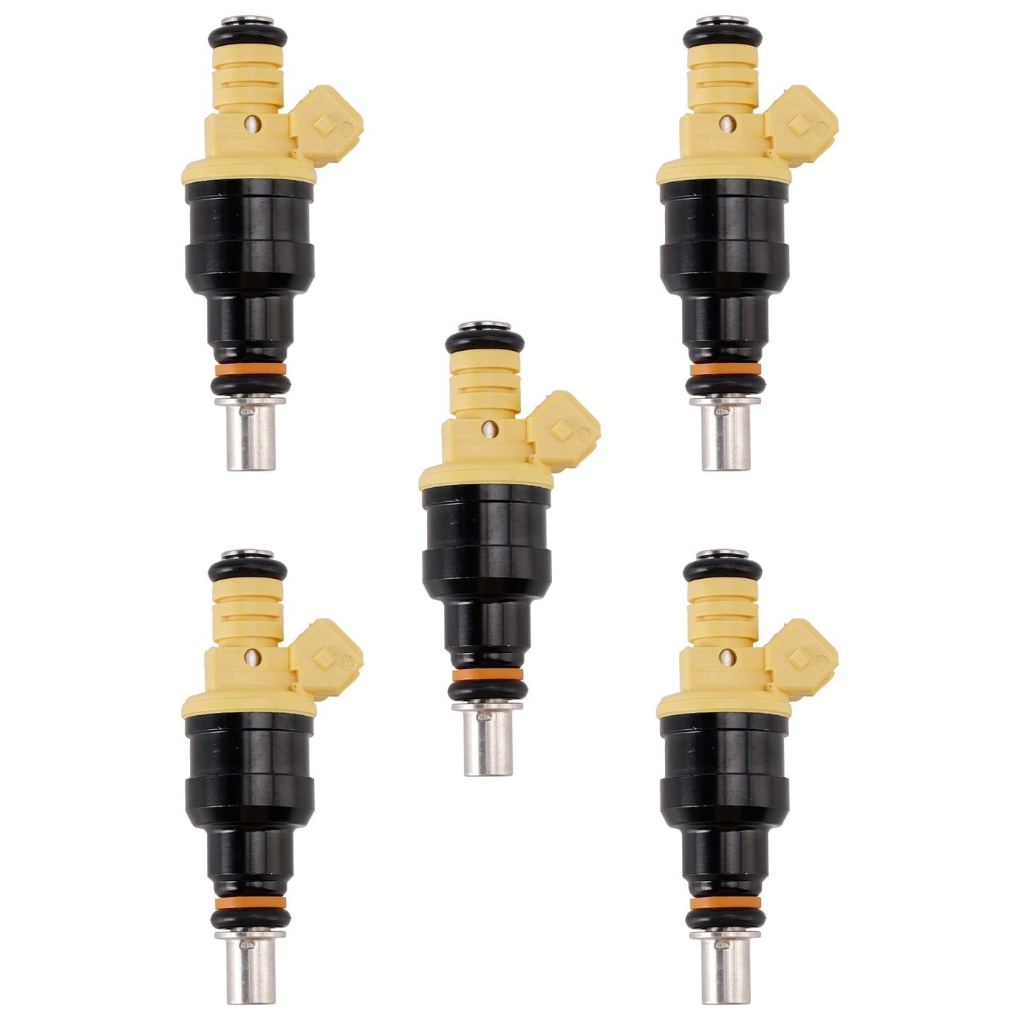 5 pezzi Iniettore carburante 0280150779 Adatto per Volvo 850 2.4L 2.0L I5 1991-1997 852-12141