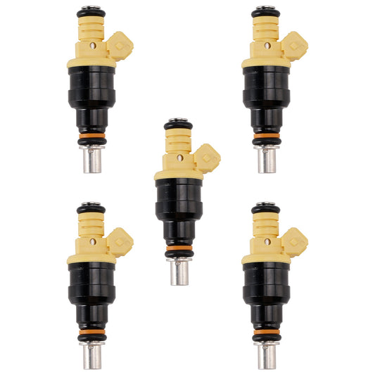 5 pezzi Iniettore carburante 0280150779 Adatto per Volvo 850 2.4L 2.0L I5 1991-1997 852-12141