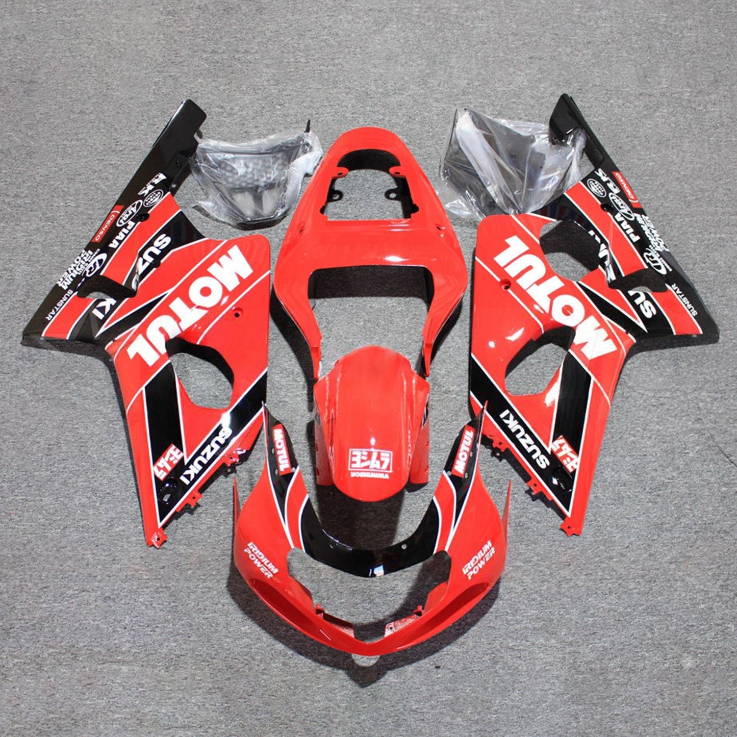 Kit carenatura iniezione per Suzuki GSXR600 2001-2003 GSXR750 2000-2003 K1