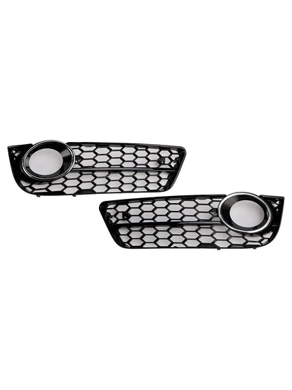 Griglia di copertura fendinebbia anteriore a nido d'ape Audi A5 2007-2011 2 pezzi 1522024