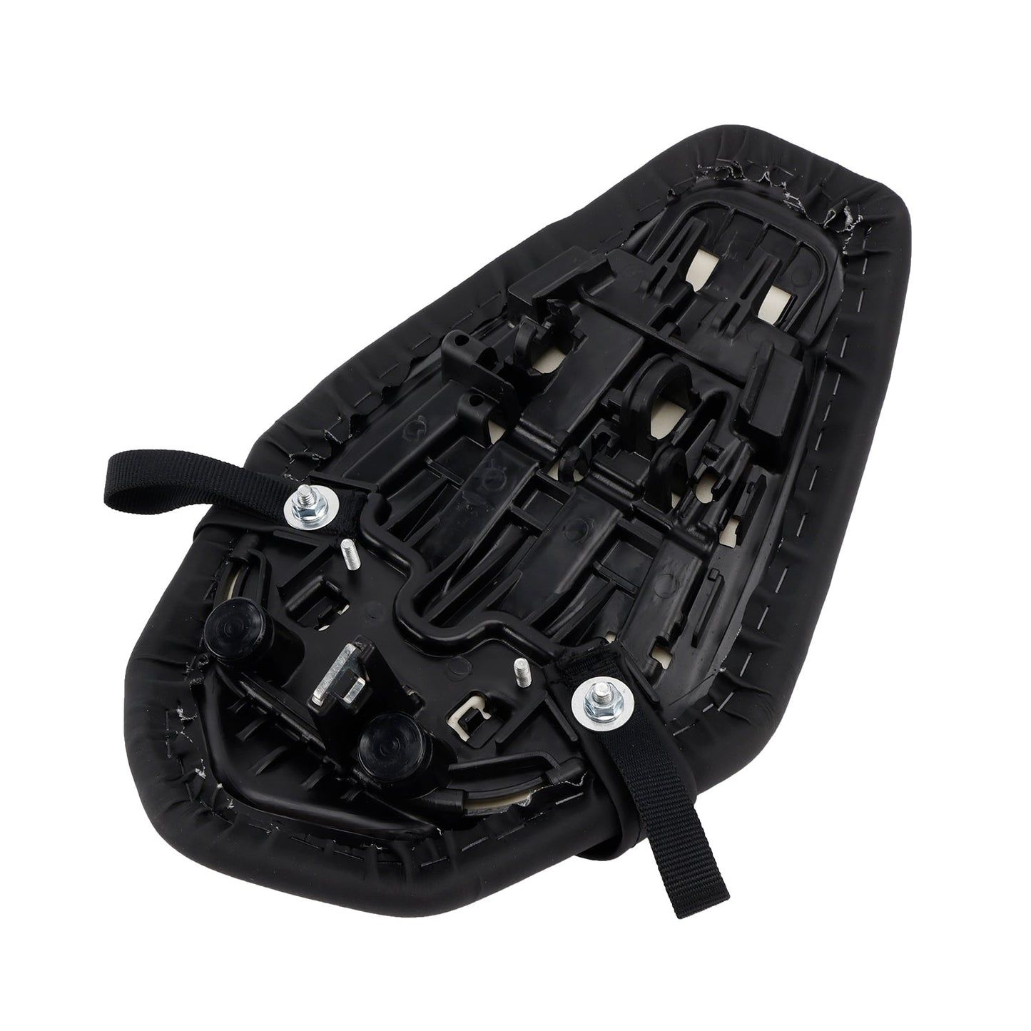 Cuscino passeggero posteriore Kawasaki Ninja Zx-6R 2019-2025, vestibilità piatta, nero