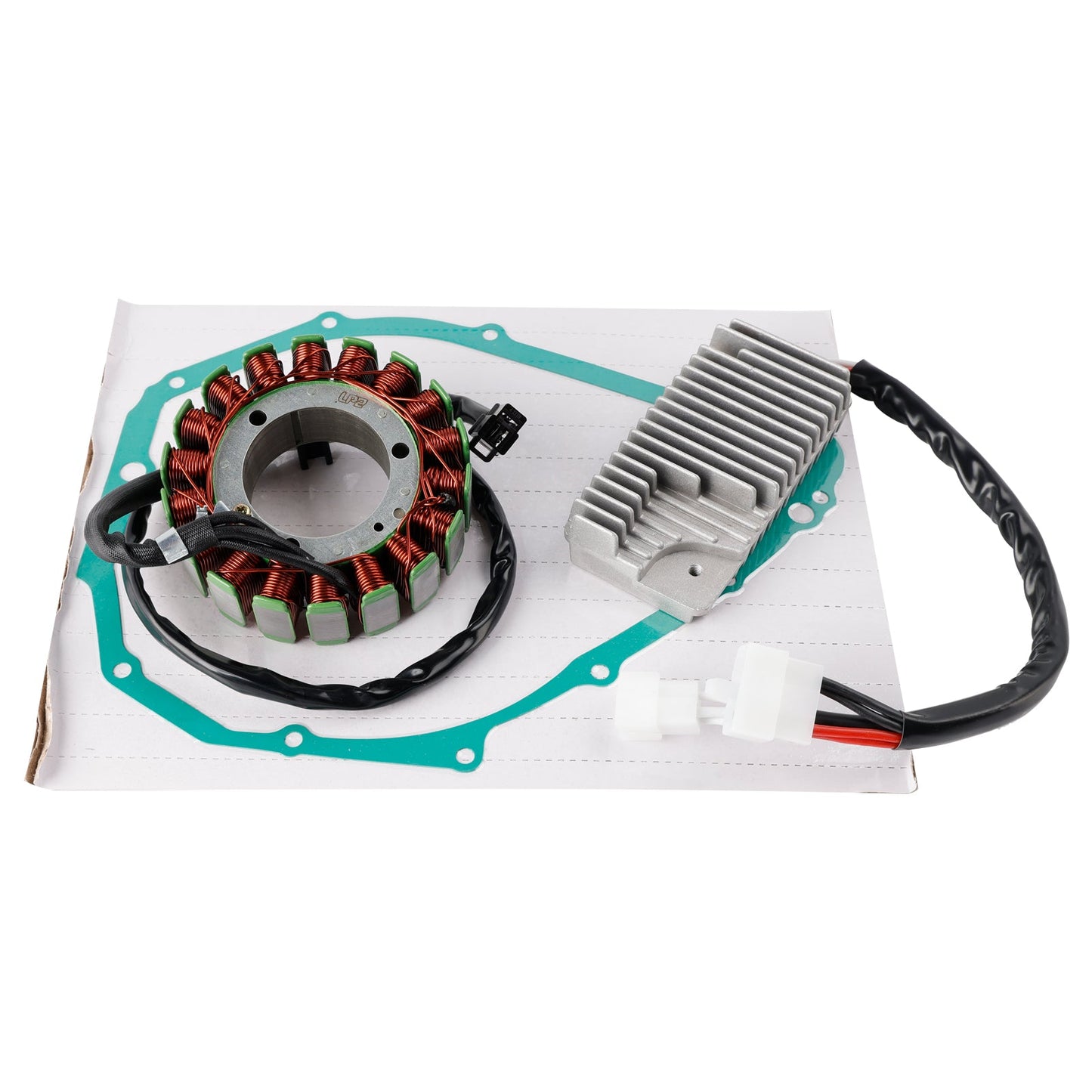 Regolatore statore raddrizzatore e guarnizione Yamaha XVZ1300 Venture Royale 1983-1993 26H-81410-10 3JP-15451-00