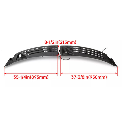 Parabrezza Tergicristallo Finestra Cowl Pannello Griglia RH &amp; LH Misura Per Ford F150 LINCOLN MARK LTd