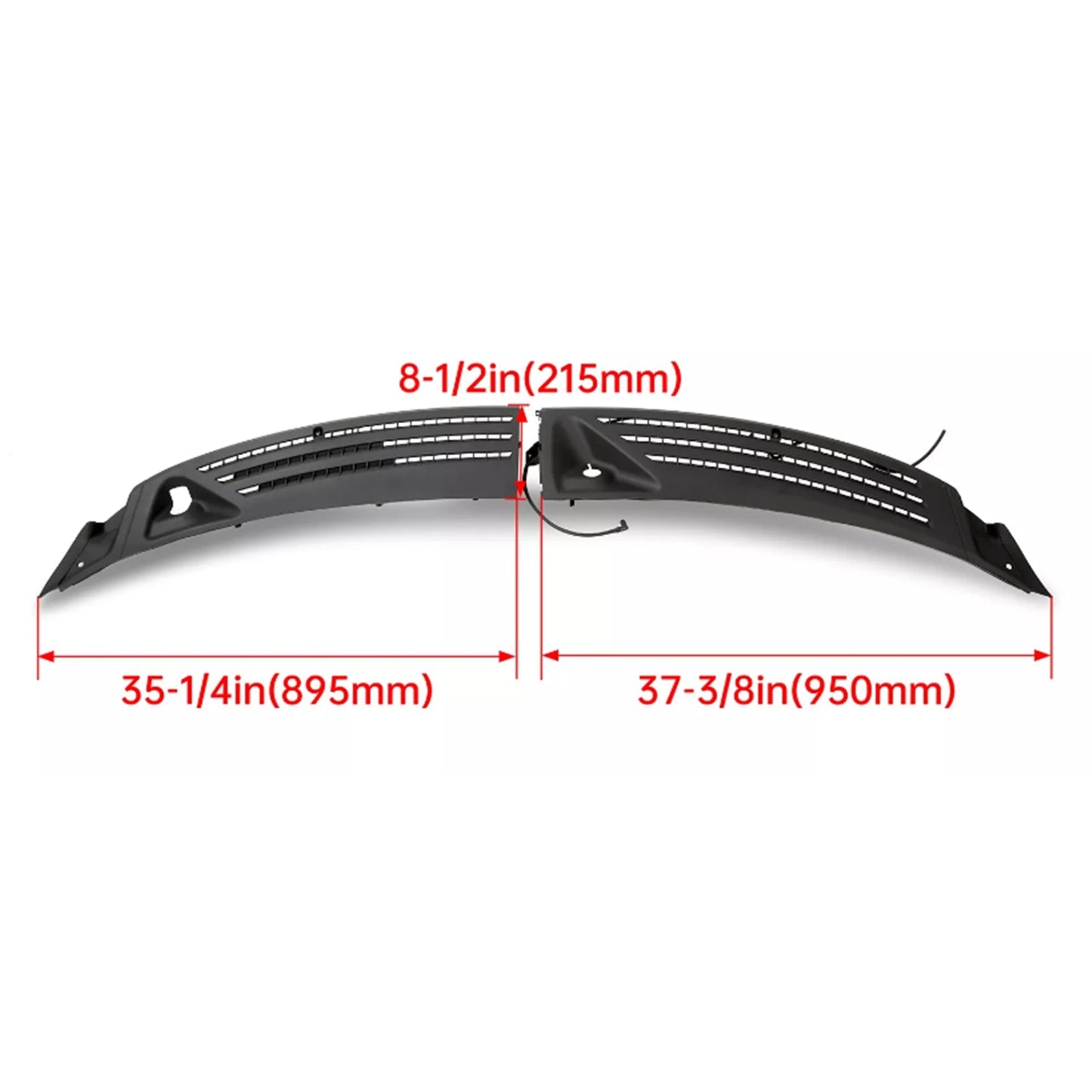 2006-2008 LINCOLN MARK LT Tergicristallo Finestra Cowl Pannello Griglia RH &amp; LH 4L3Z-15022A69-AA