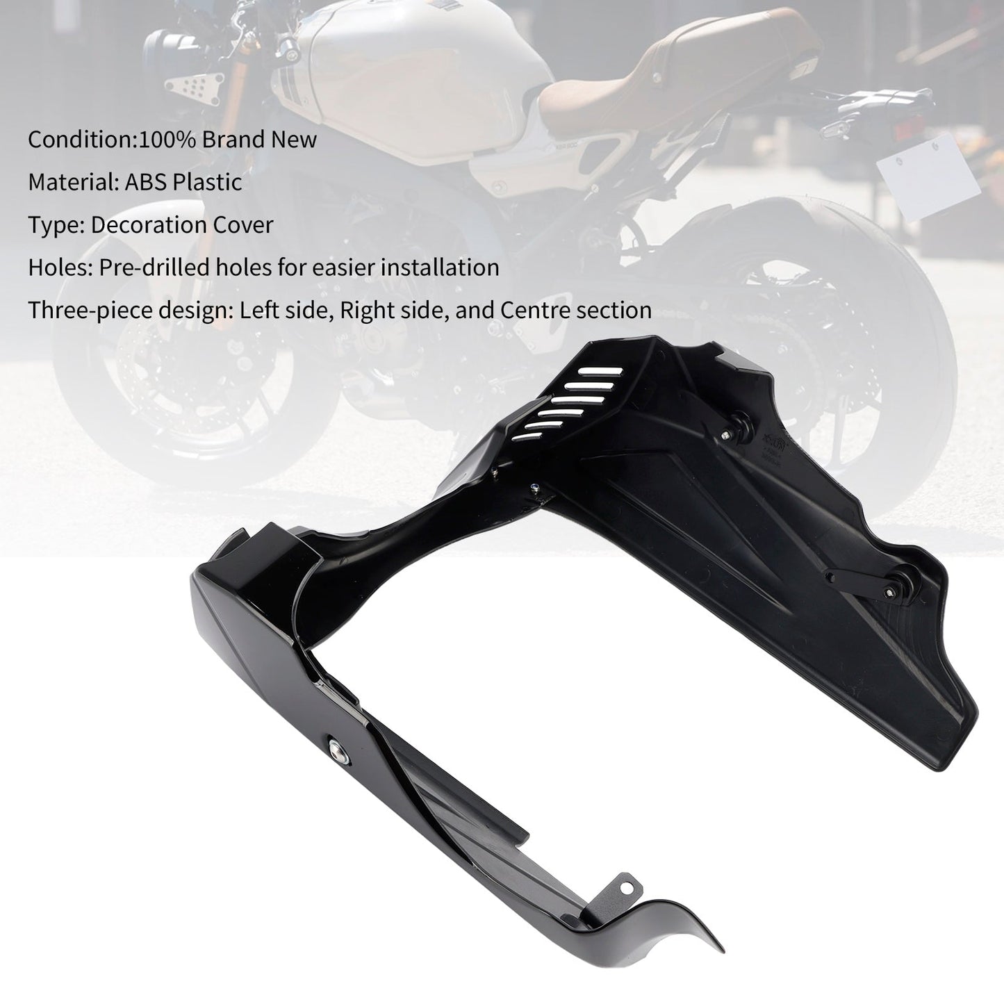 Copertura carenatura spoiler motore inferiore Yamaha XSR900 2022-2025