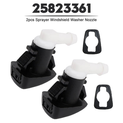 2 ugelli spruzzatori per lavavetri per Cadillac SRX 25823361