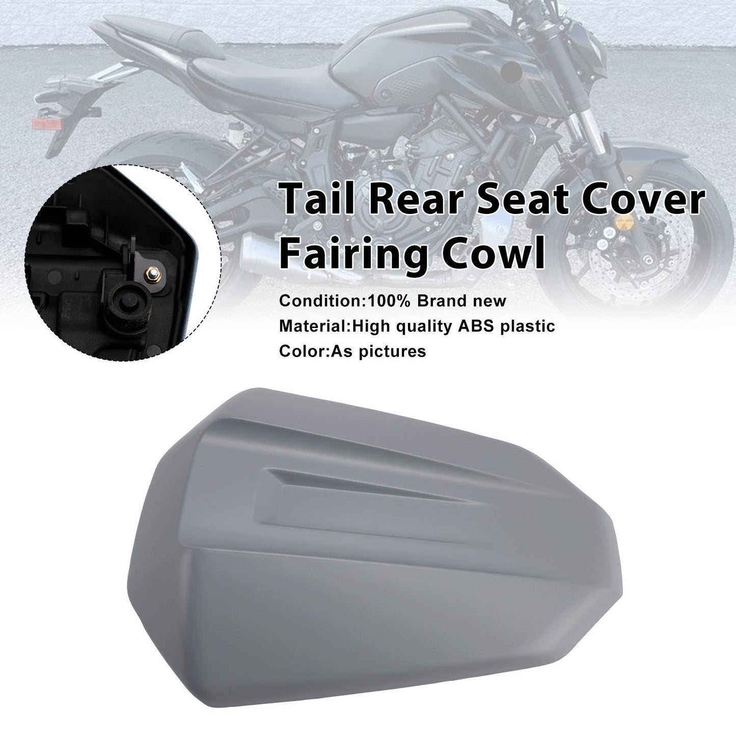 Carenatura per sella posteriore Yamaha MT-07 MT07 2025-2026