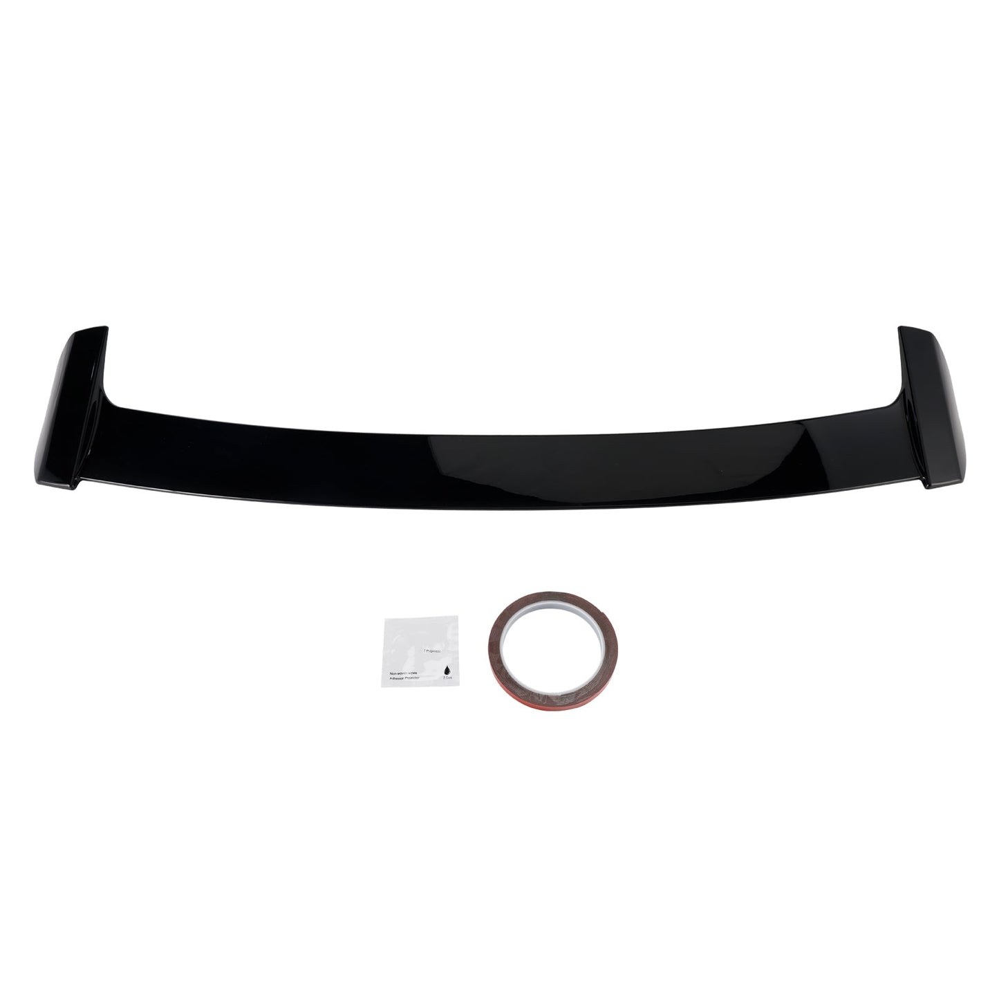 Spoiler posteriore per tetto e ala del bagagliaio, colore nero lucido, per BMW Serie 1 E81 E87 2004-2011