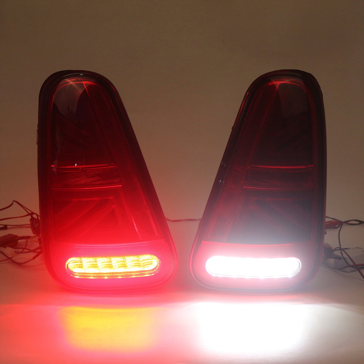 Fanali posteriori a LED con indicatori di direzione per BMW Mini Cooper R50 R52 R53 L&amp;R del 2001, 2002, 2003, 2004, 2005 e 2006