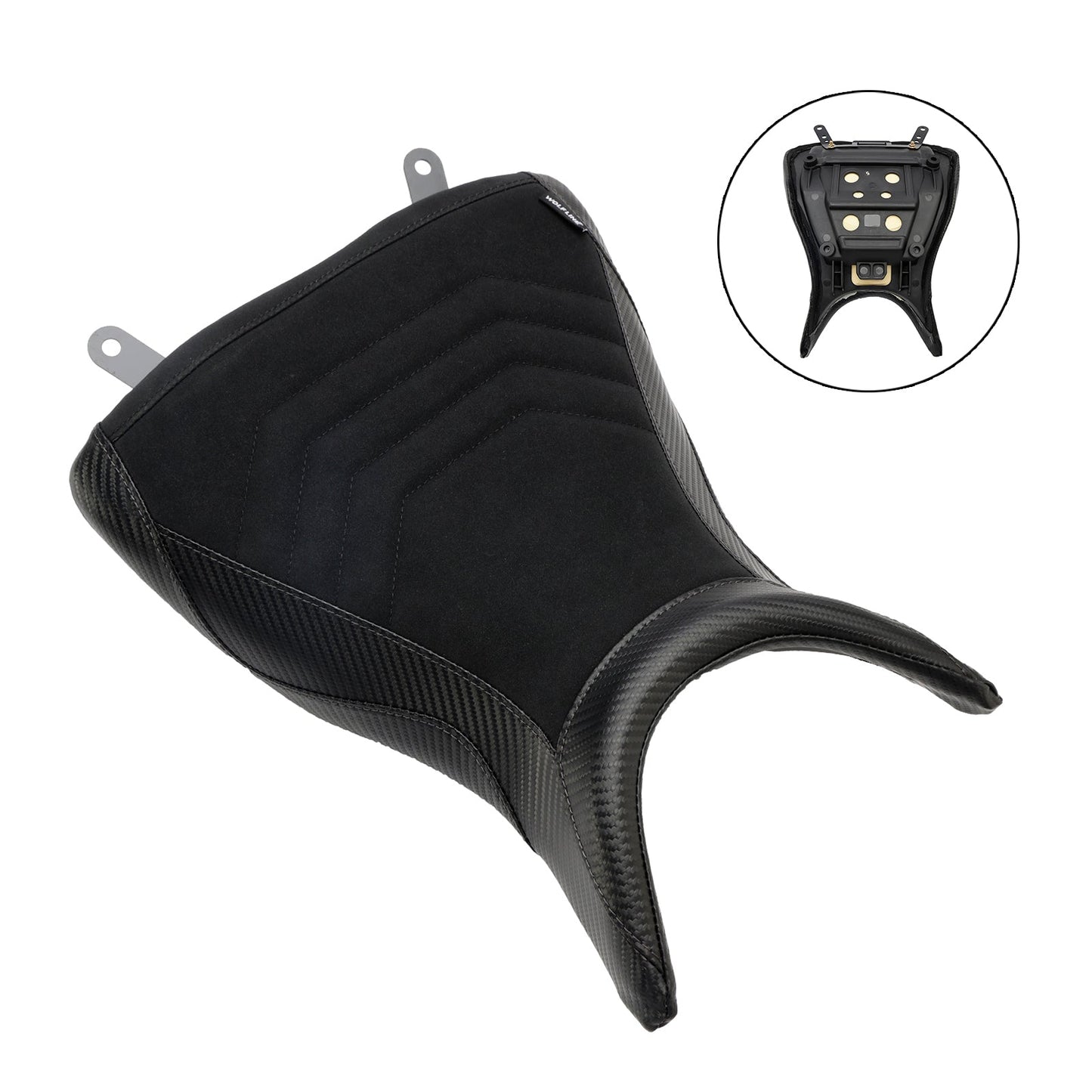 Cuscino per sedile anteriore Raider Cushion Fit per Yamaha MT-03 YZF-R3 2015-2023