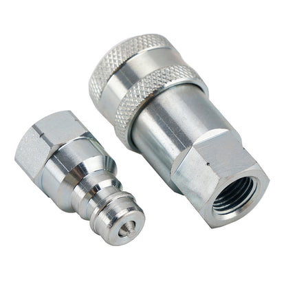 Giunti idraulici a sgancio rapido da 1/4"" NPT ISO 7241-A