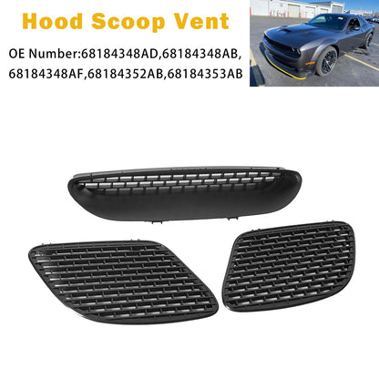 Presa d'aria sul cofano 68184348AD per Dodge Challenger SRT 15-18 R/T Scat 2019-2023