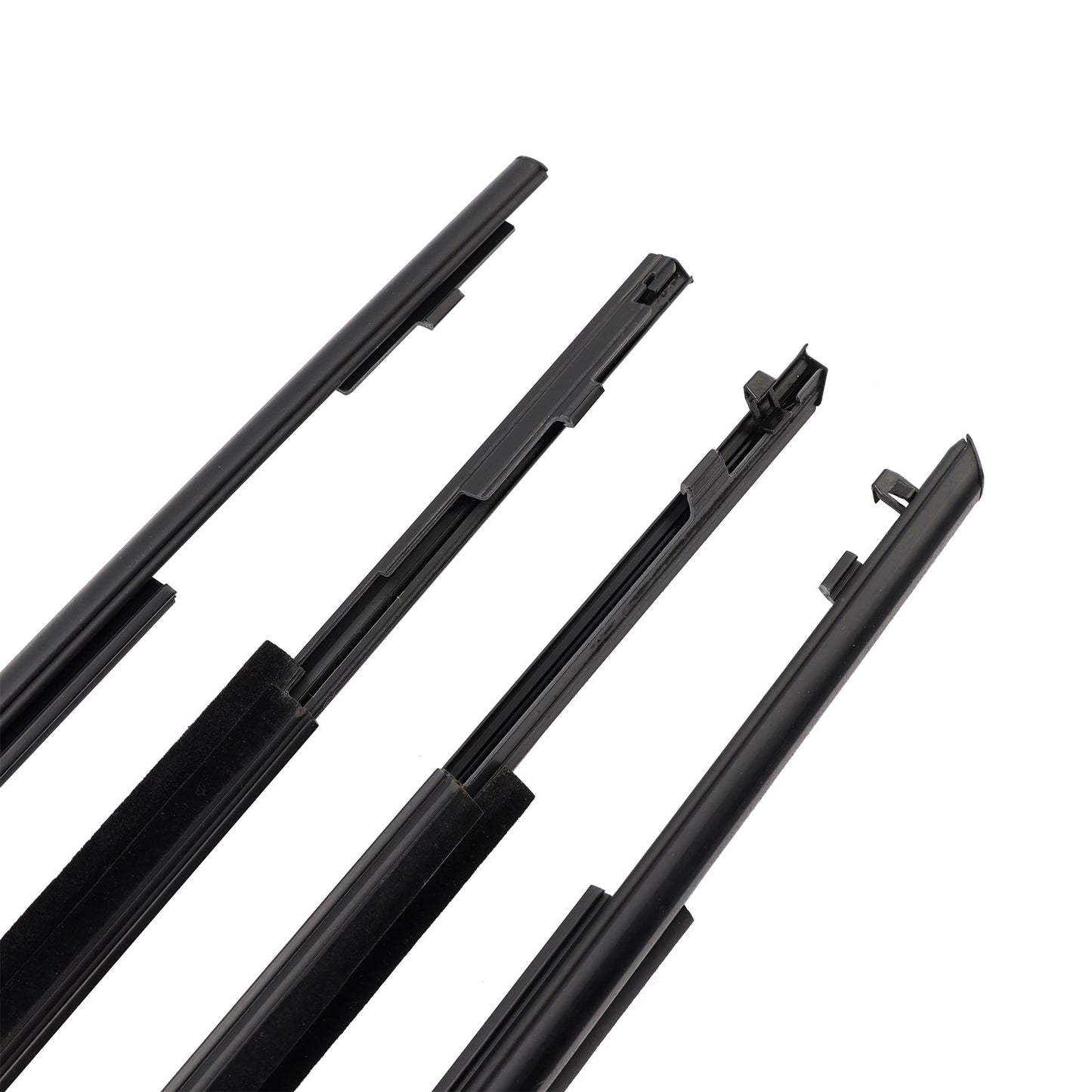 Guarnizione esterna per cintura in vetro della portiera Toyota Prius 2010-2015 (4 pezzi)